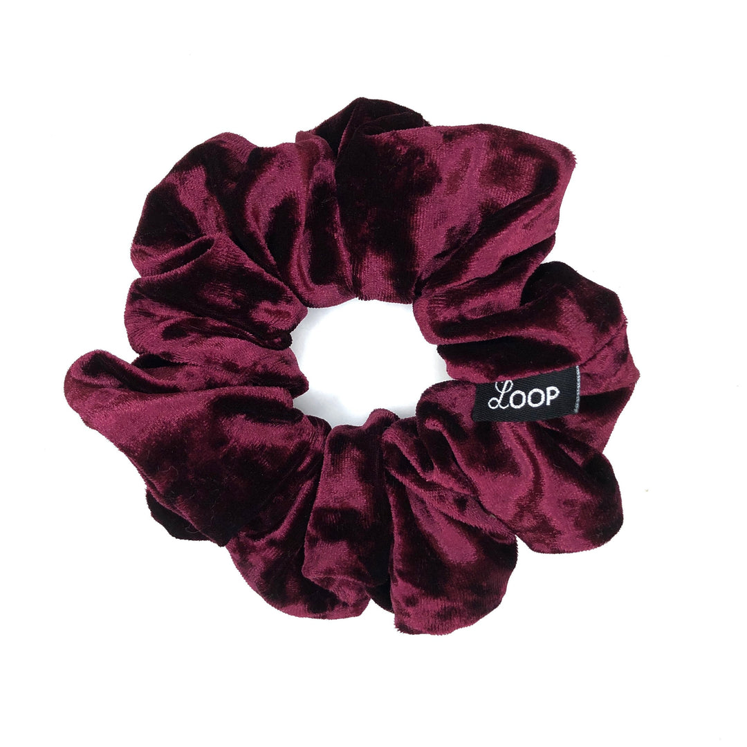 Cranberry Crushed Velvet*