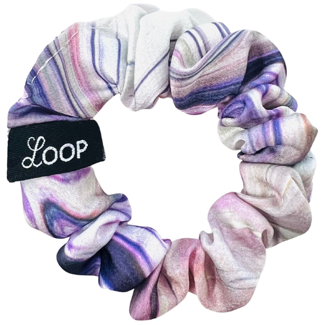 Purple Swirl Satin Super Slim