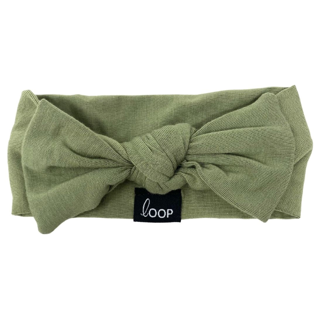 Olive Jersey Everyday Knot