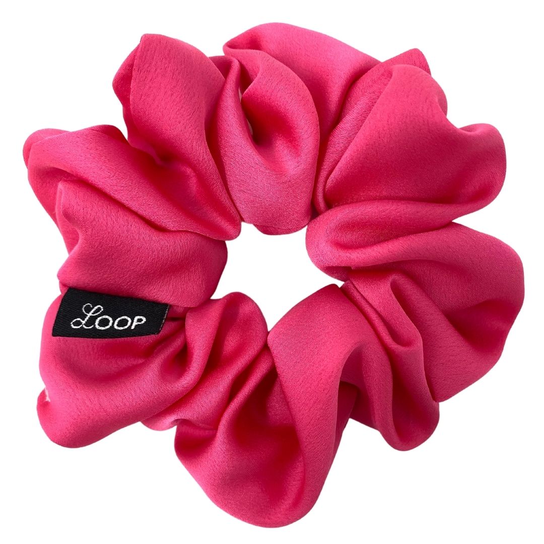 Hot Pink Satin