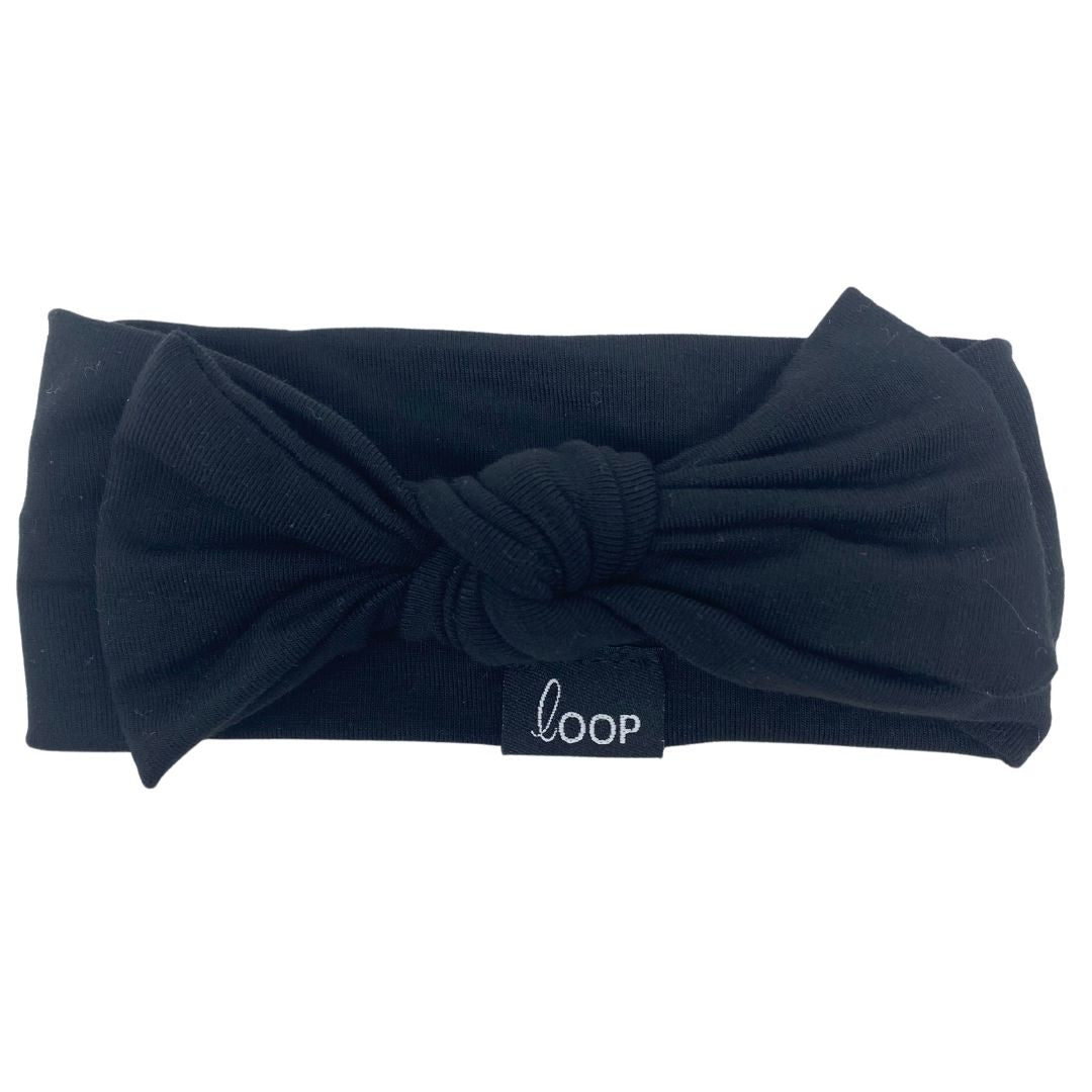 Black Jersey Everyday Knot