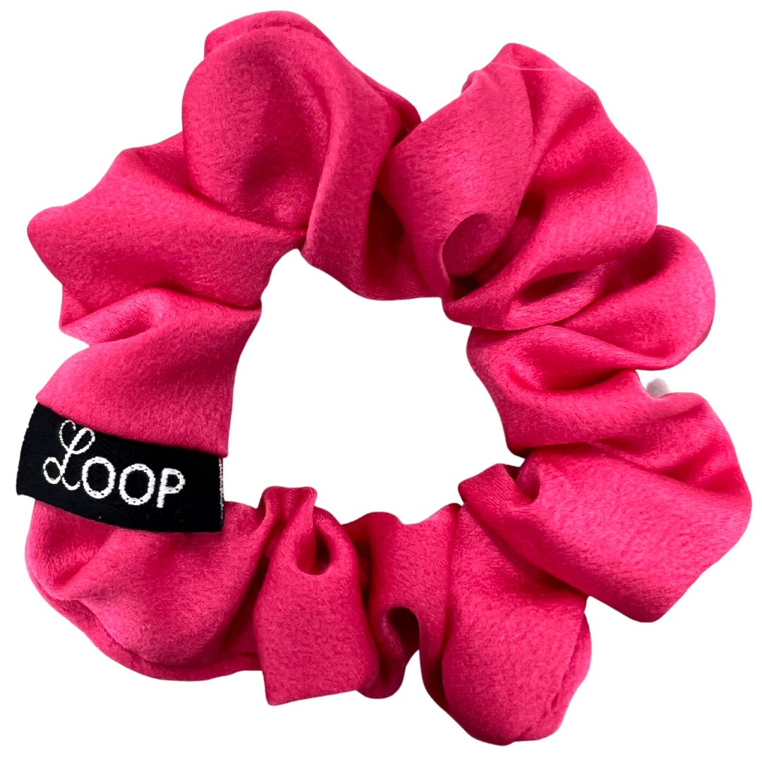 Hot Pink Satin Super Slim