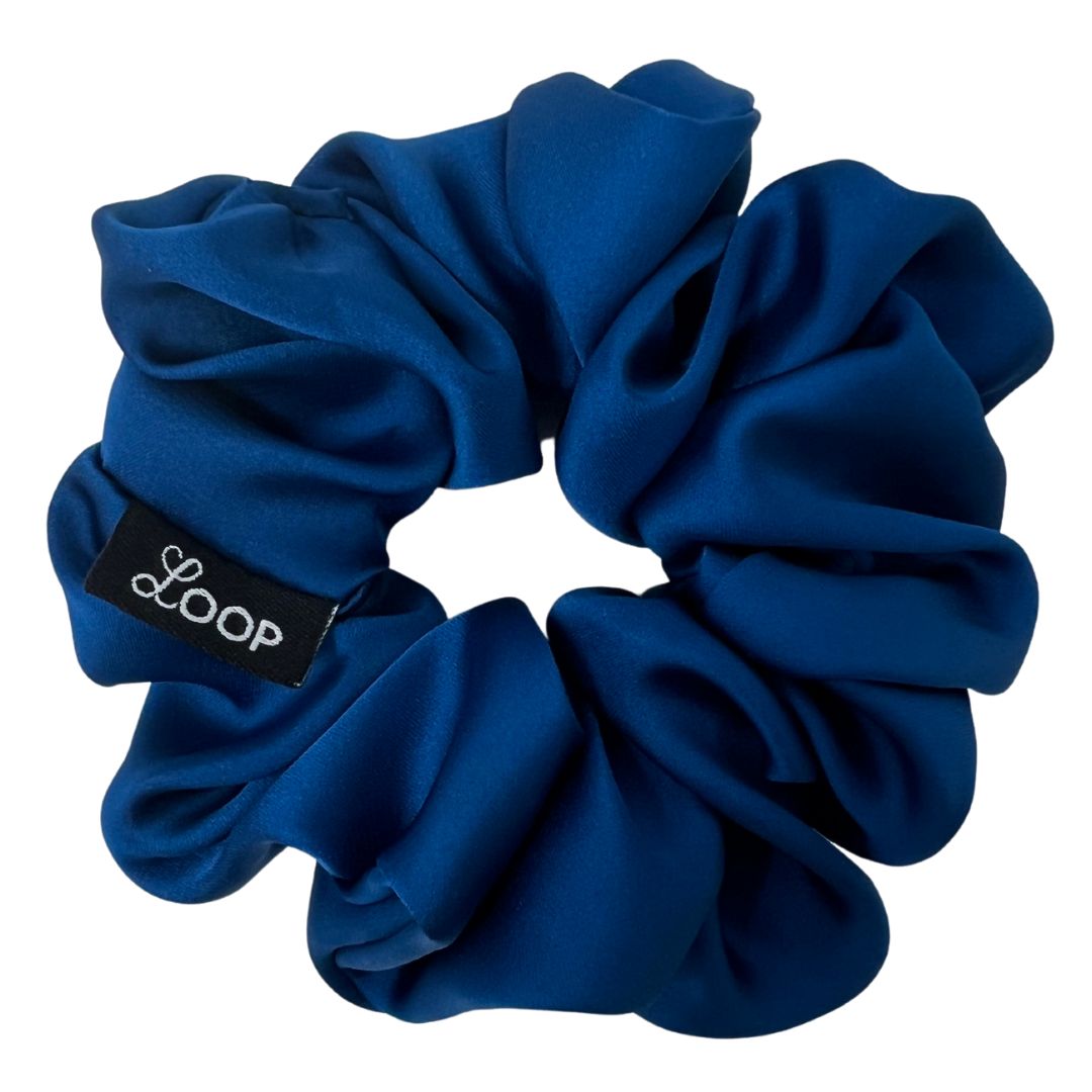 Deep Blue Satin