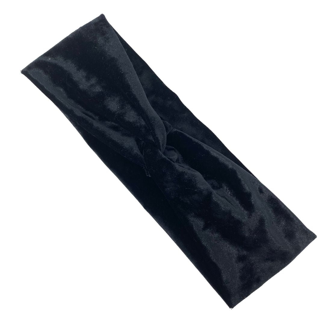 Black Velvet DAPHNE Twist Headband