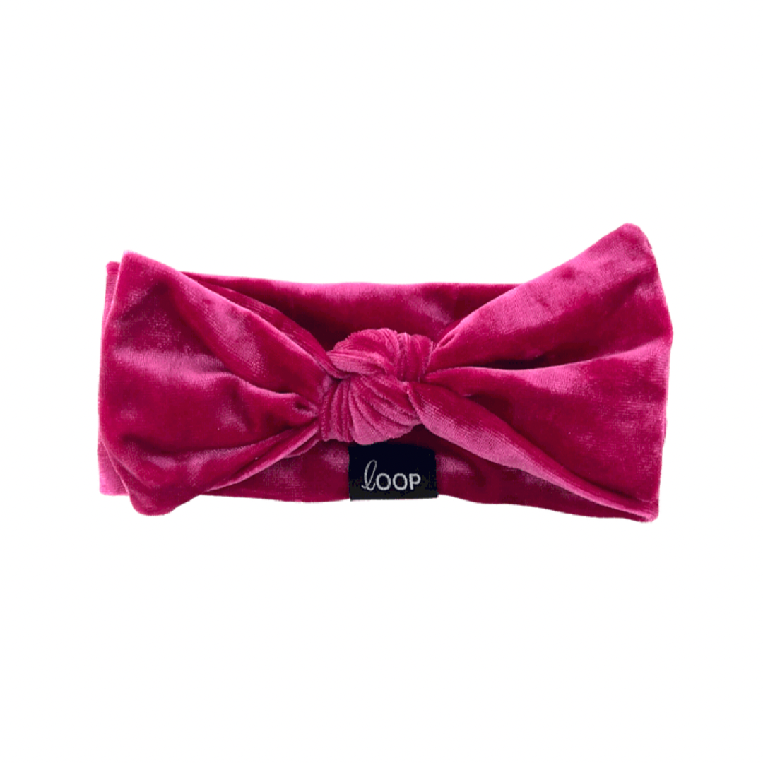 Pinkalicious Velvet Everyday Knot