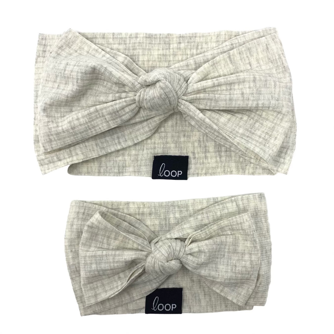 Vanilla Bean Ribbed Bow