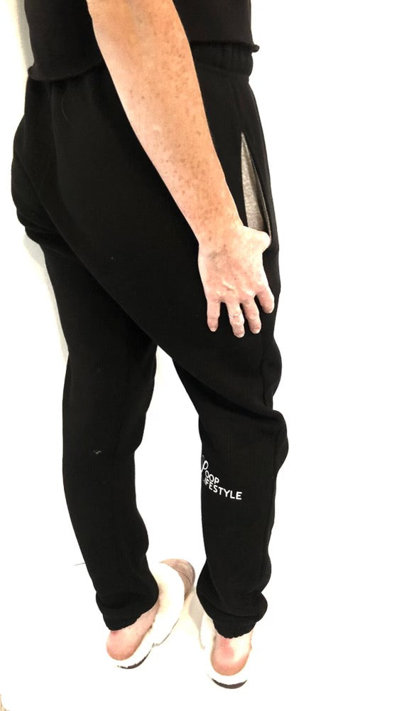 Black Loop Sweatpants