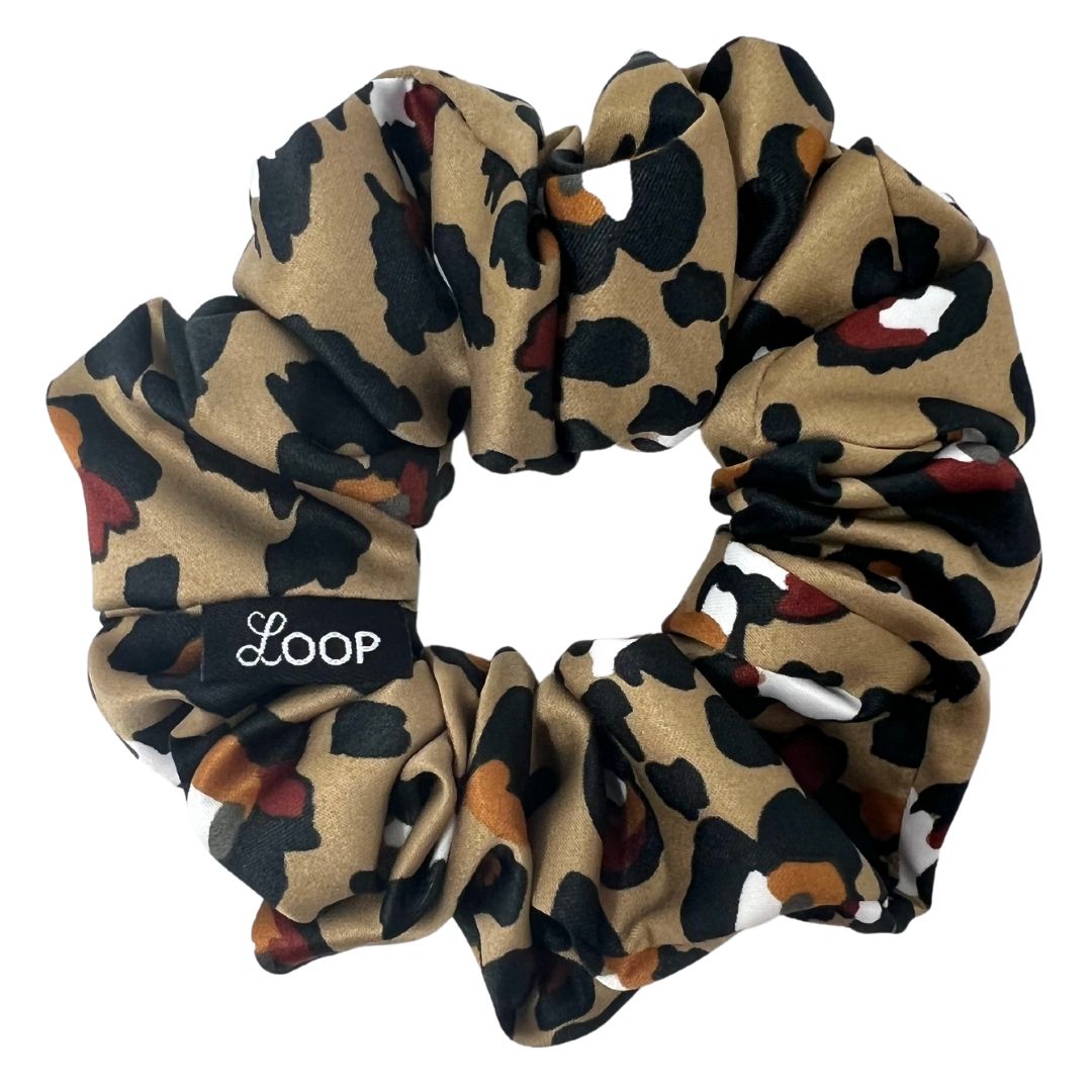 Leopard Satin