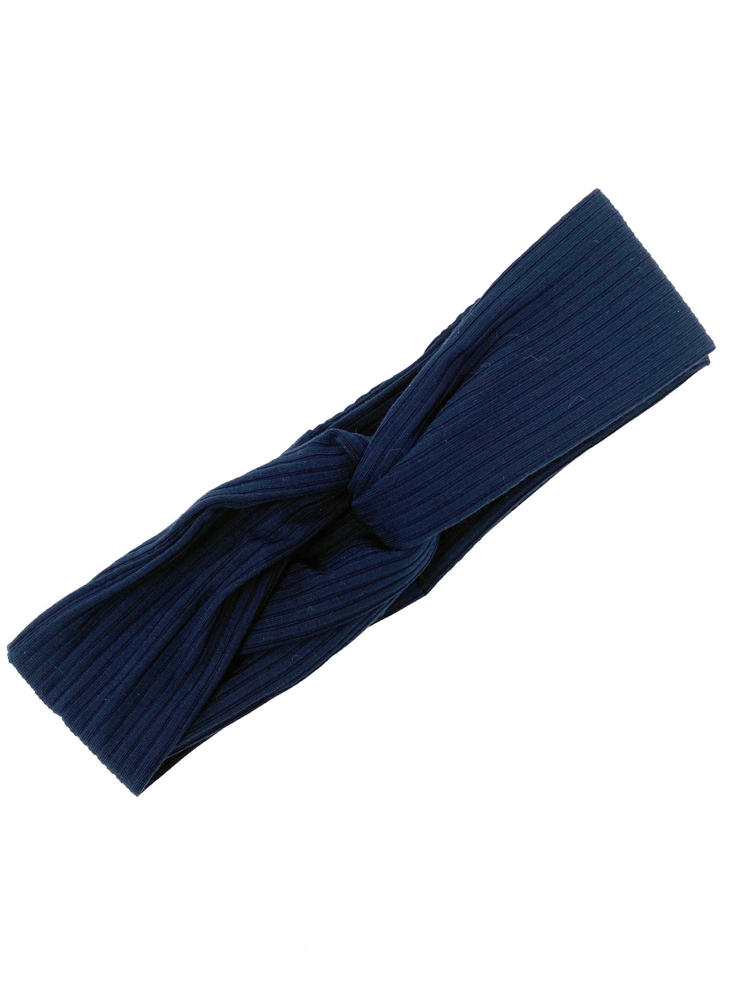 Navy TESSA Headband (Ribbed)