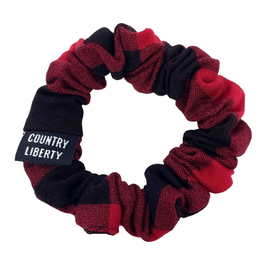 Country Liberty Red Jersey Plaid Super Slim*