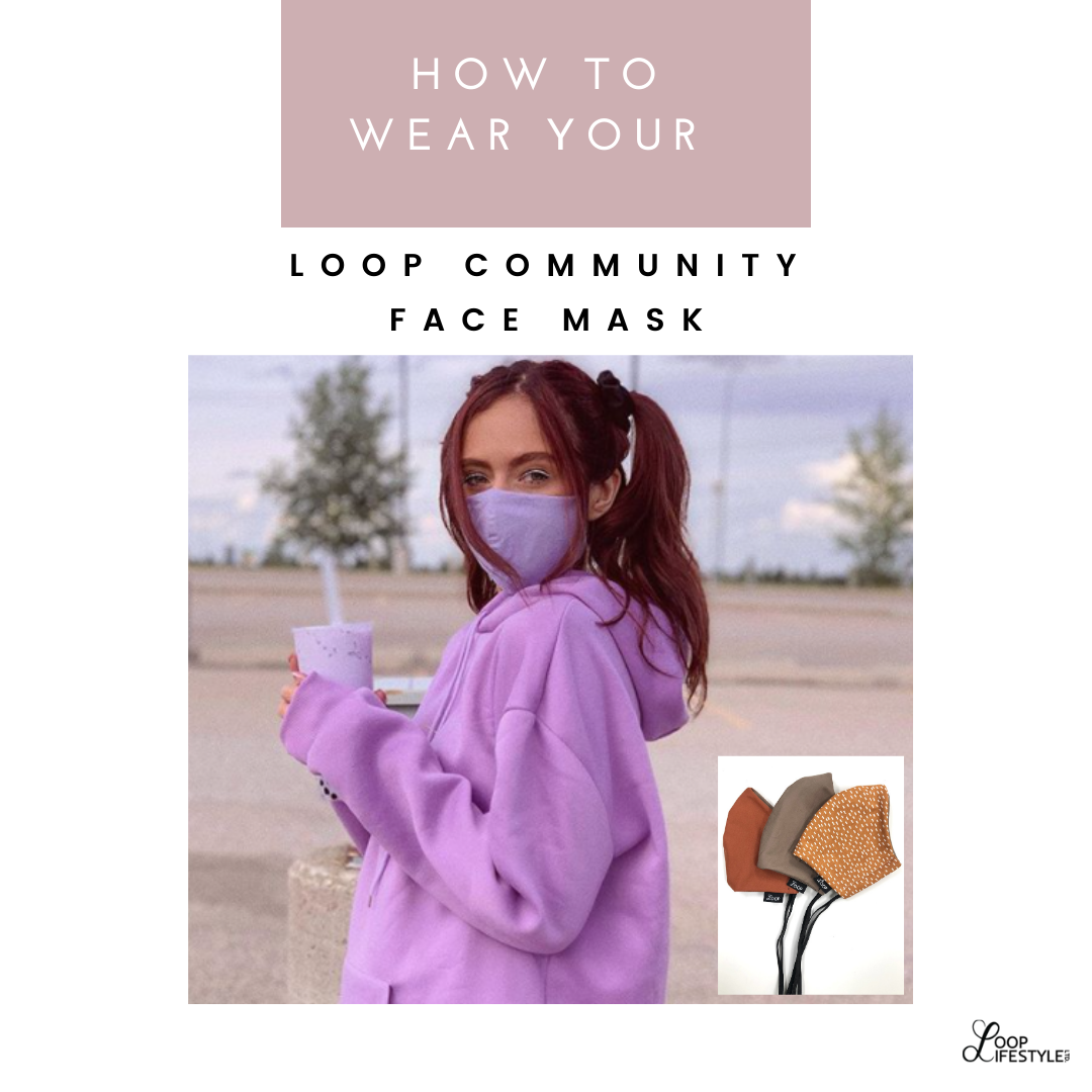 How to Wear Your LOOP Face Mask – LOOP Lifestyle