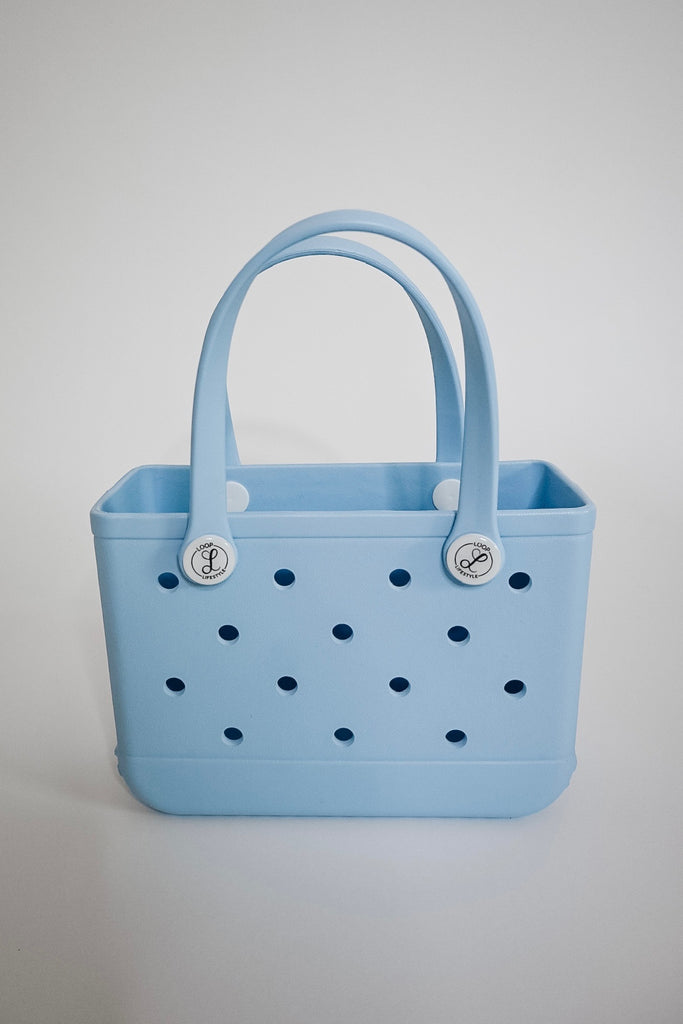 トートバッグ ROCKCAKE Square Logo Mini Bag Blue RC24BAG00500 Sites-hardrock-Site | Online Rock Shop