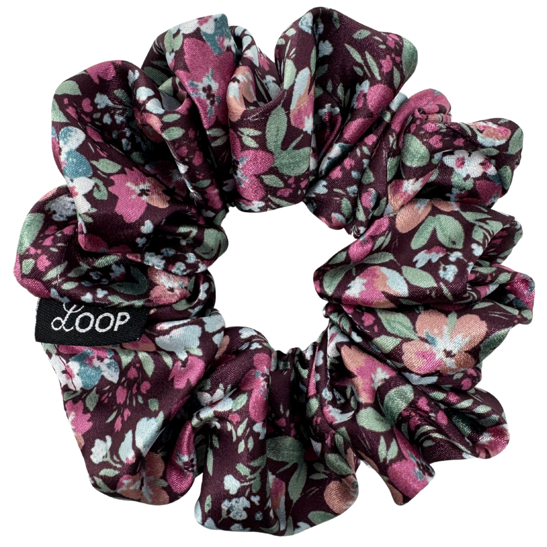 Festive Floral Satin