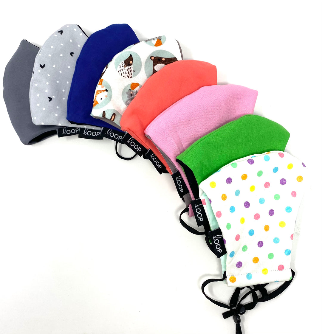 Big Kids - Children's NON-Medical Cloth Face Mask - behind the ears